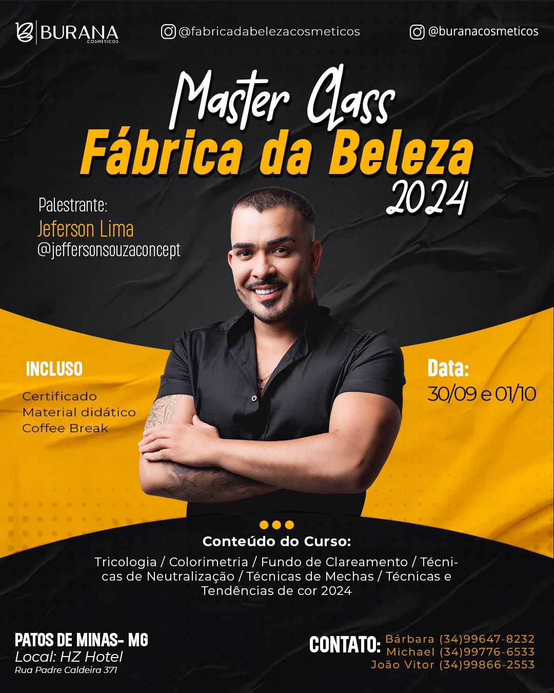 MASTER CLASS FÁBRICA DA BELEZA